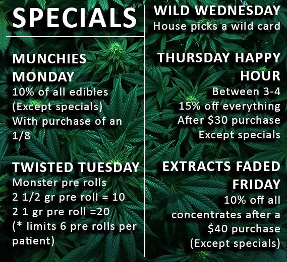 Medical Marijuana Dispensary Daily Deals Medical Marijuana Dispensary Daily Deals