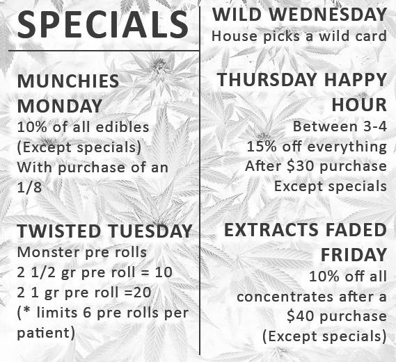 Medical Marijuana Dispensary Daily Deals Medical Marijuana Dispensary Daily Deals
