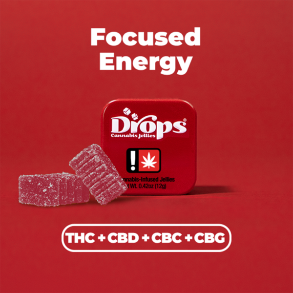 Drops 1:1:1:1 Cranberry Gummy