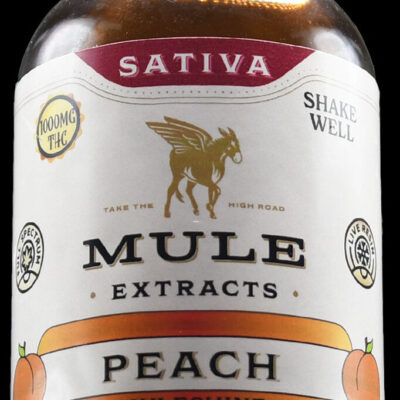 Muleshine 1000mg Peachy Syrup Sativa