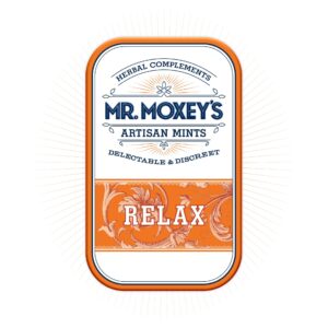 Mr. Moxey's 100mg Cinnamon Flavored Mints