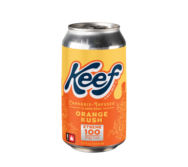 Keef Soda Orange Kush 100mg THC