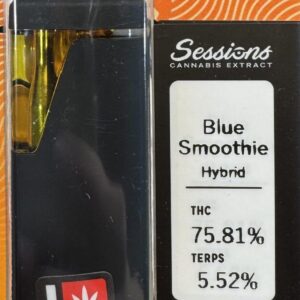 Sessions Distillate Disposable Blue Smoothie