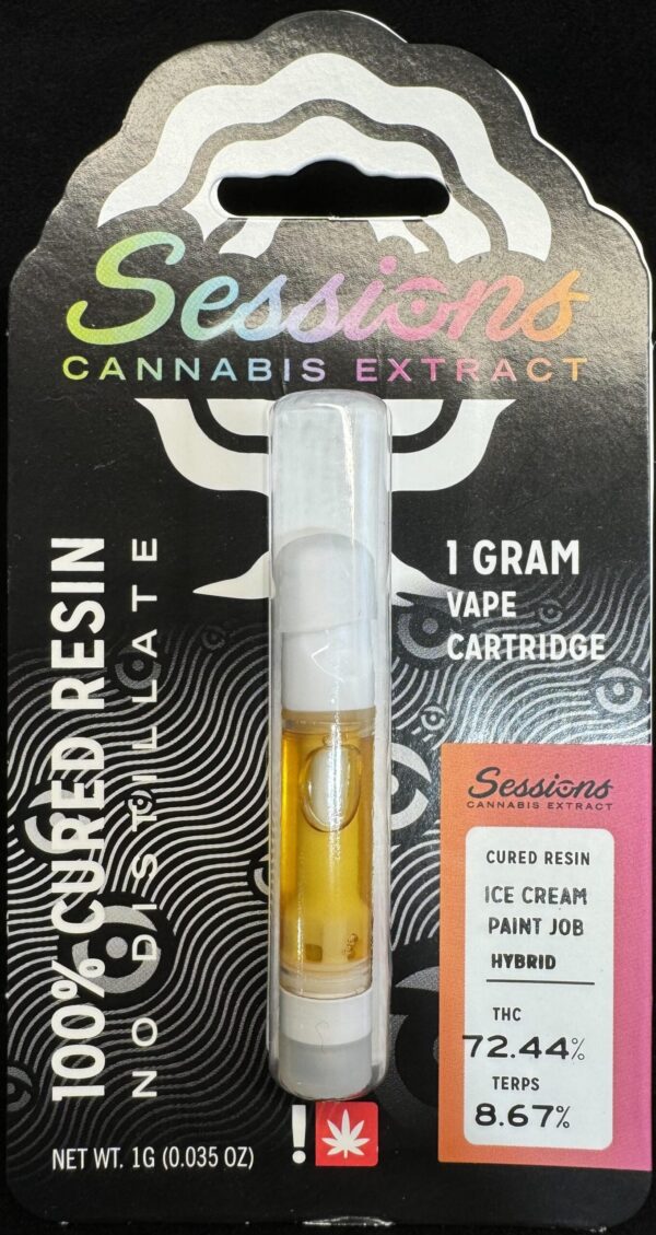 Sessions Cured Resin Cartridge Ice Cream Paint Job