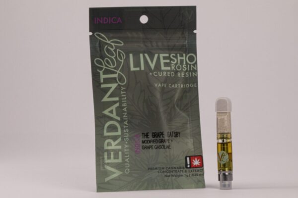 Verdant Live Rosin + Cured Resin Cart Papaya Splash