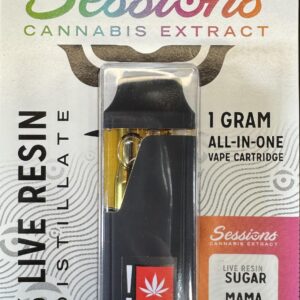 Sessions Live Resin Disposable Purple Hindu Kush