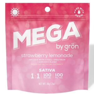 Gron 1:1 Strawberry Lemonade Sativa Mega Pearl