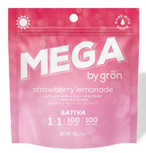 Gron 1:1 Strawberry Lemonade Sativa Mega Pearl