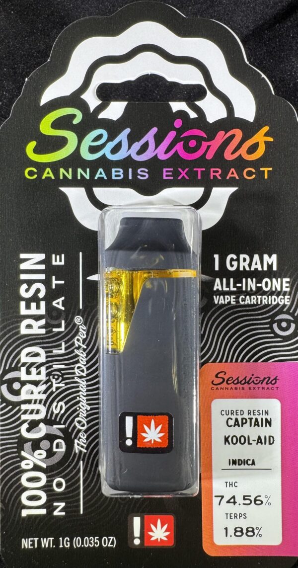 Sessions Cured Resin AiO Captain Kool-Aid