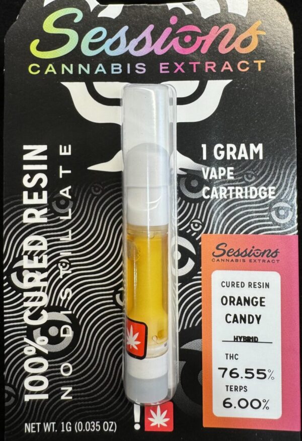 Sessions Cured Resin Orange Candy