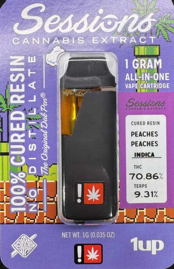 Sessions Cured Resin AiO Peaches Peaches