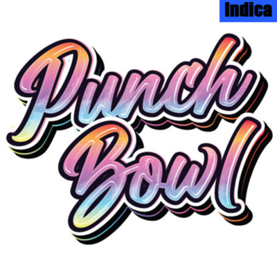 Punch Bowl Cart Blueberry Muffin