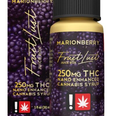 Fruitlust 250mg Nano Syrup Marionberry