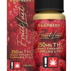 Fruitlust 250mg Nano Syrup Raspberry
